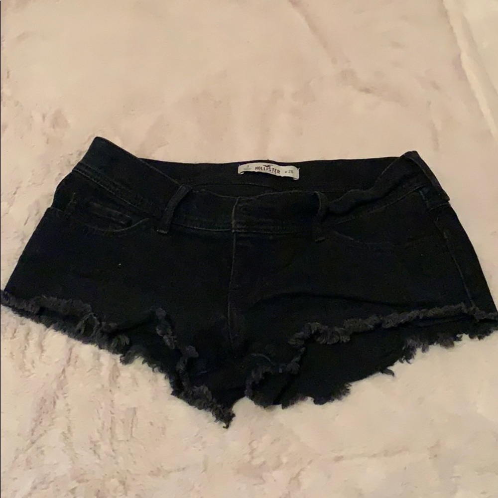 Hollister black shorts